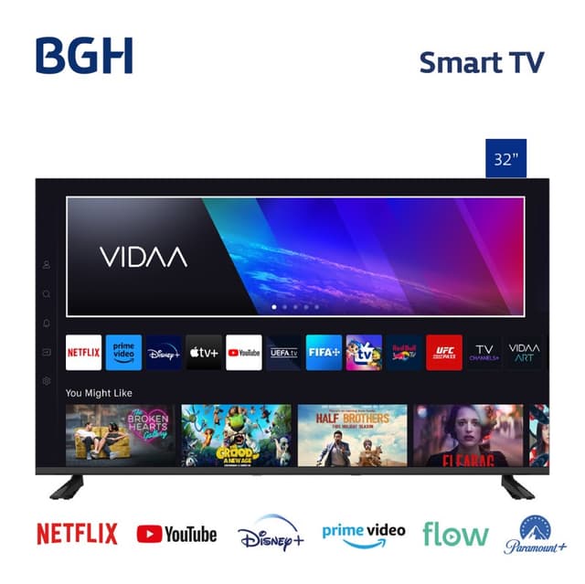 Smart Bgh 32" Hd