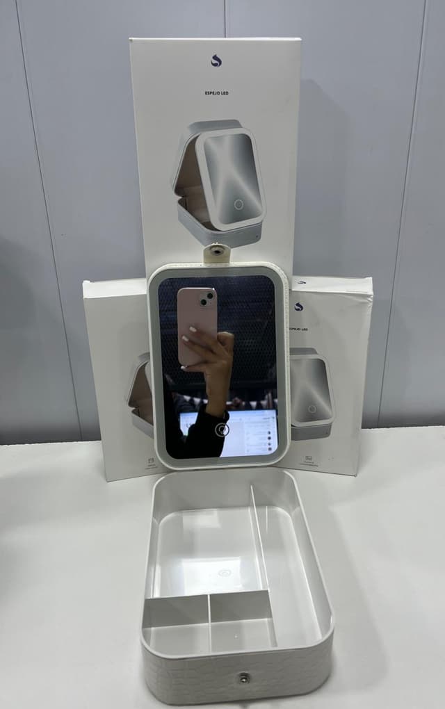 Joyero C/espejo Blanco