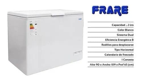 Freezer Frare F170 300lts