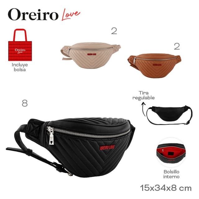 Riñonera Oreiro Love