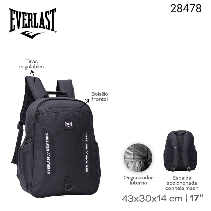 Mochila Everlast 17”