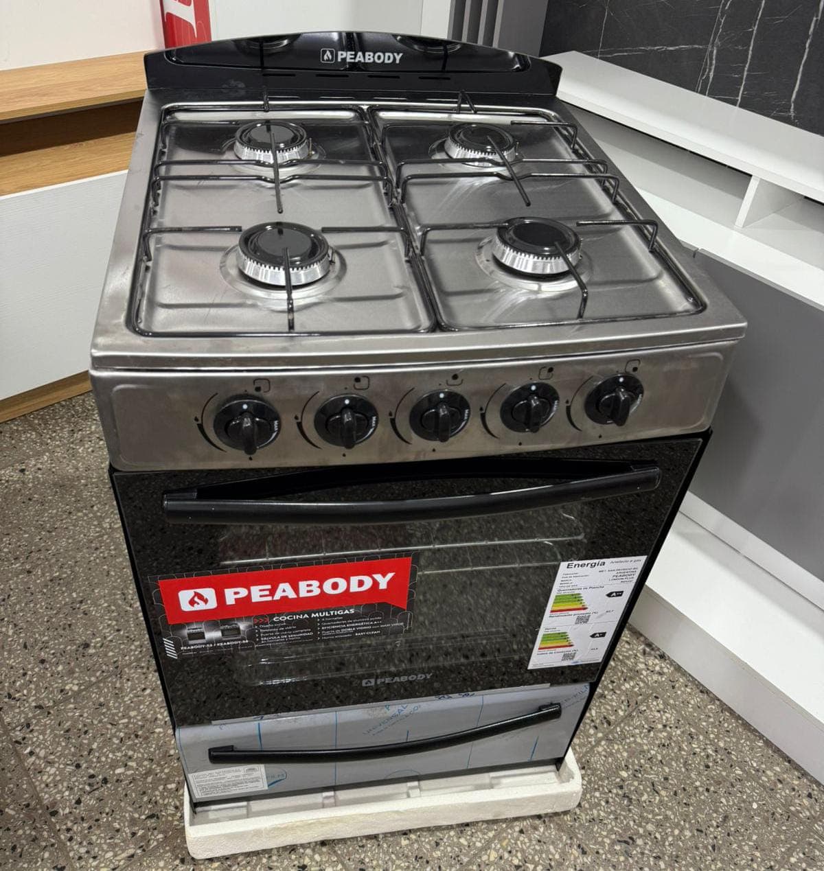 Cocina Multigas Peabody 56cm
