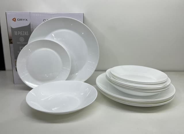 Set de Vajilla de Vidrio