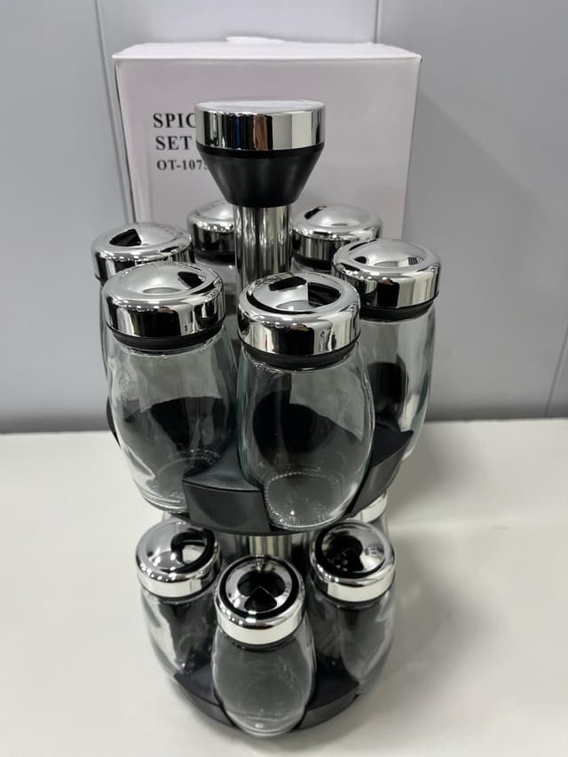 Especiero 12pc Tapa Cromada