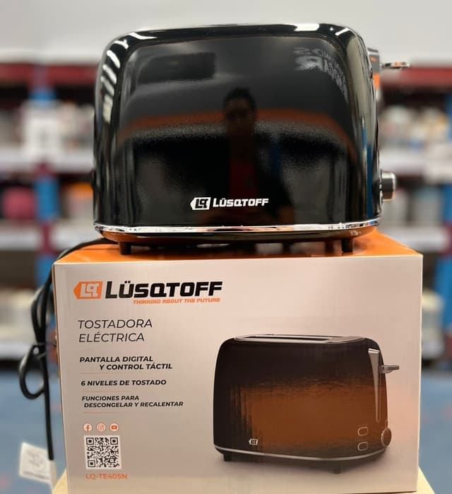 Tostadora Vintage Lusqtoff Negra