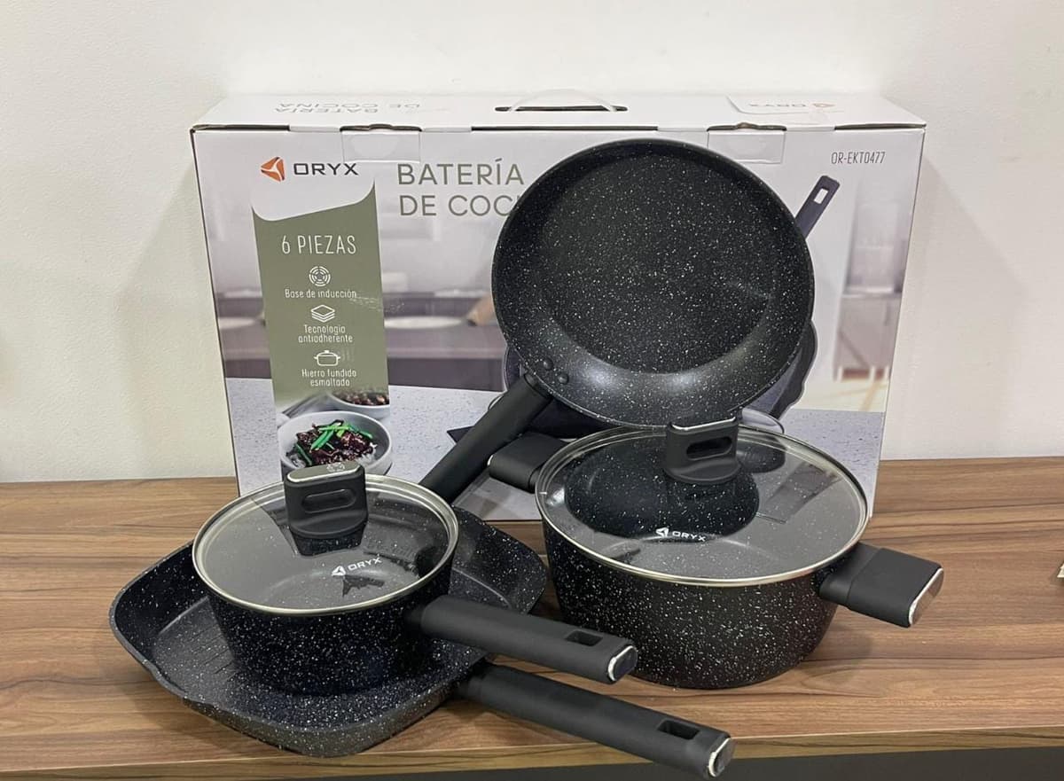 Set de Ollas Oryx 6 Piezas