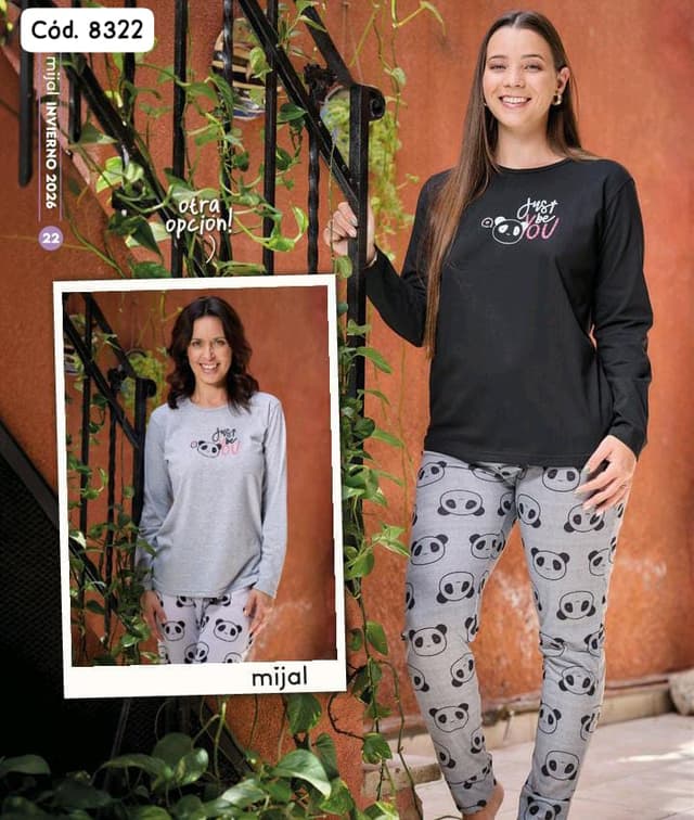 Pijama Dama Juvenil 8322