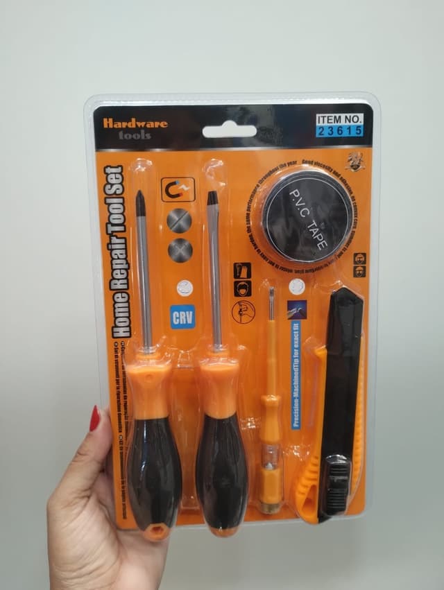 Destornillador + Accesorios He035