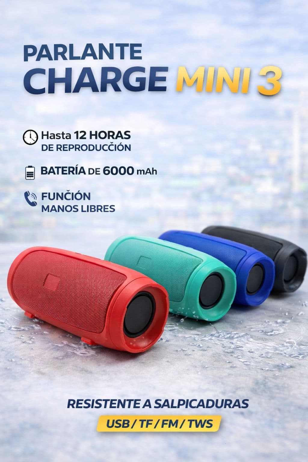 Parlante Charge Mini 3