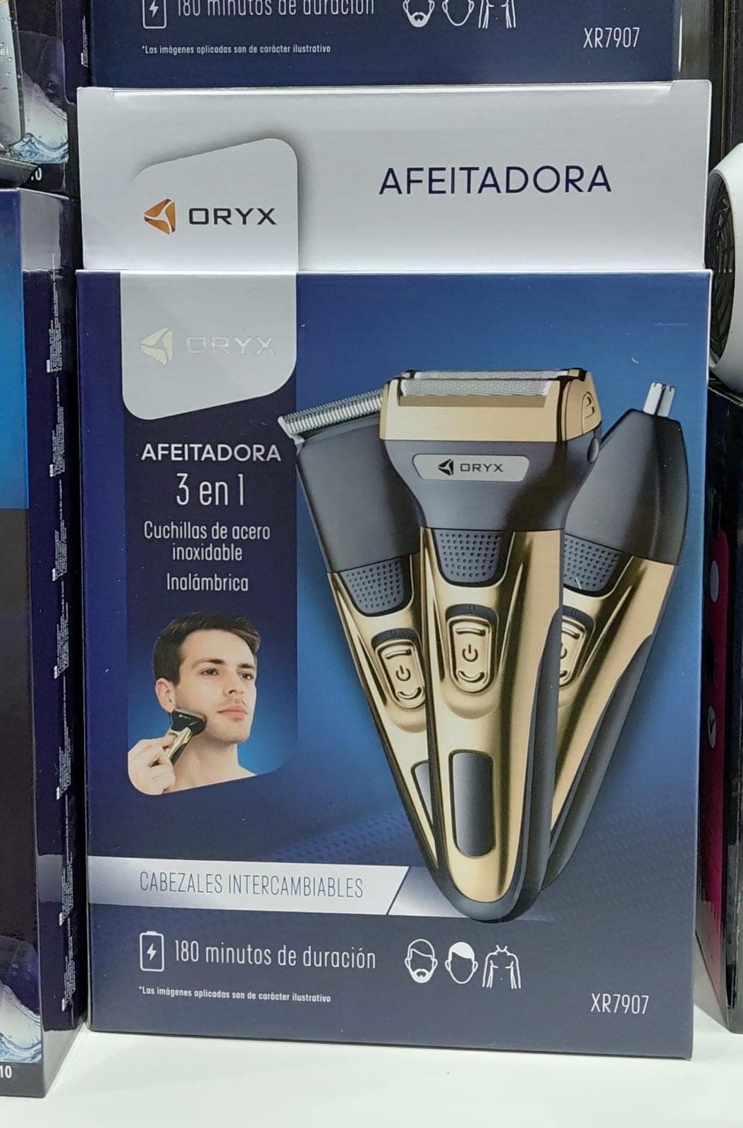 Afeitadora 3 en 1 Oryx Xr790
