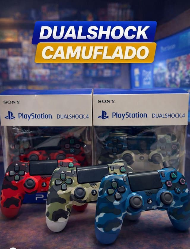 Joystick Play 4 Camuflado