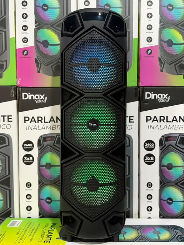 Parlante Dinax 3x8 Pulgadas
