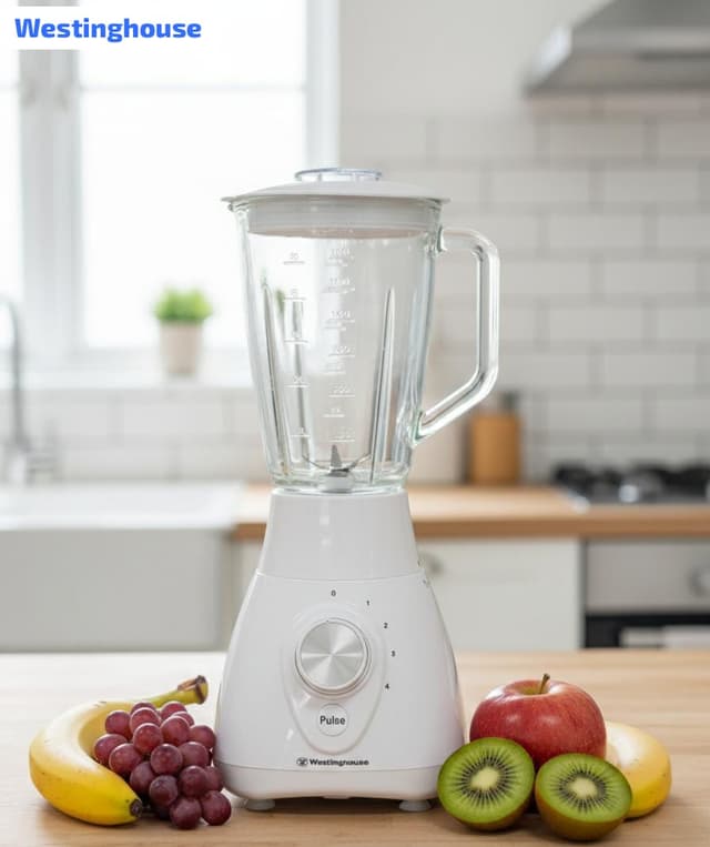 Licuadora de Vidrio Westinghouse 800w