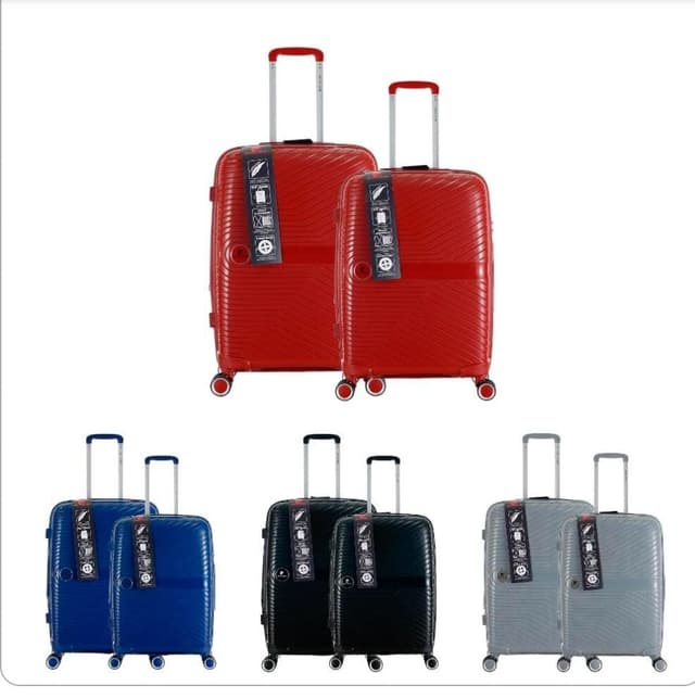 Set de Valijas X2 20” Y 24” Polipropileno