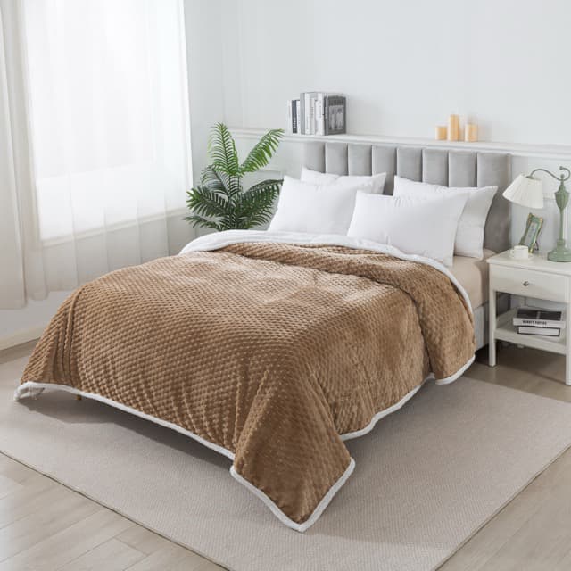 Frazada Alpes Campomayo Doble Faz 2 1/2 Plazas